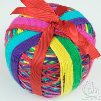 Bright Colour Wheel - Sherborne DK Sock self-striping yarn 100g plus 50g mini cake