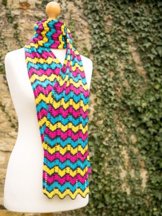 Printmakers Scarf - PDF Pattern